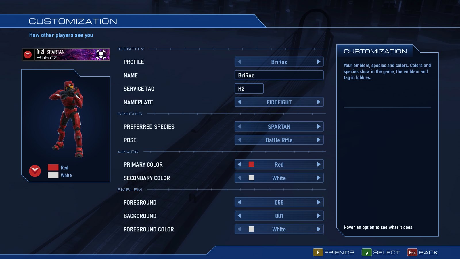 Customization